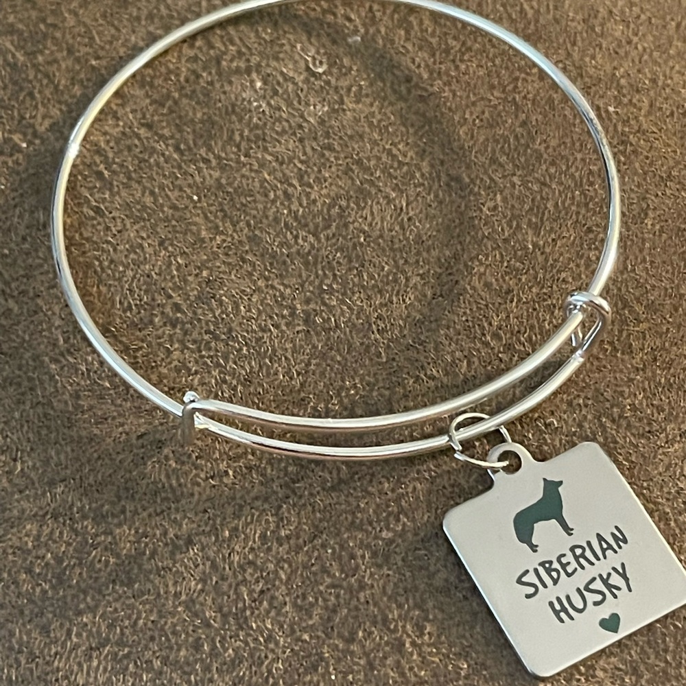 Siberian husky bracelet